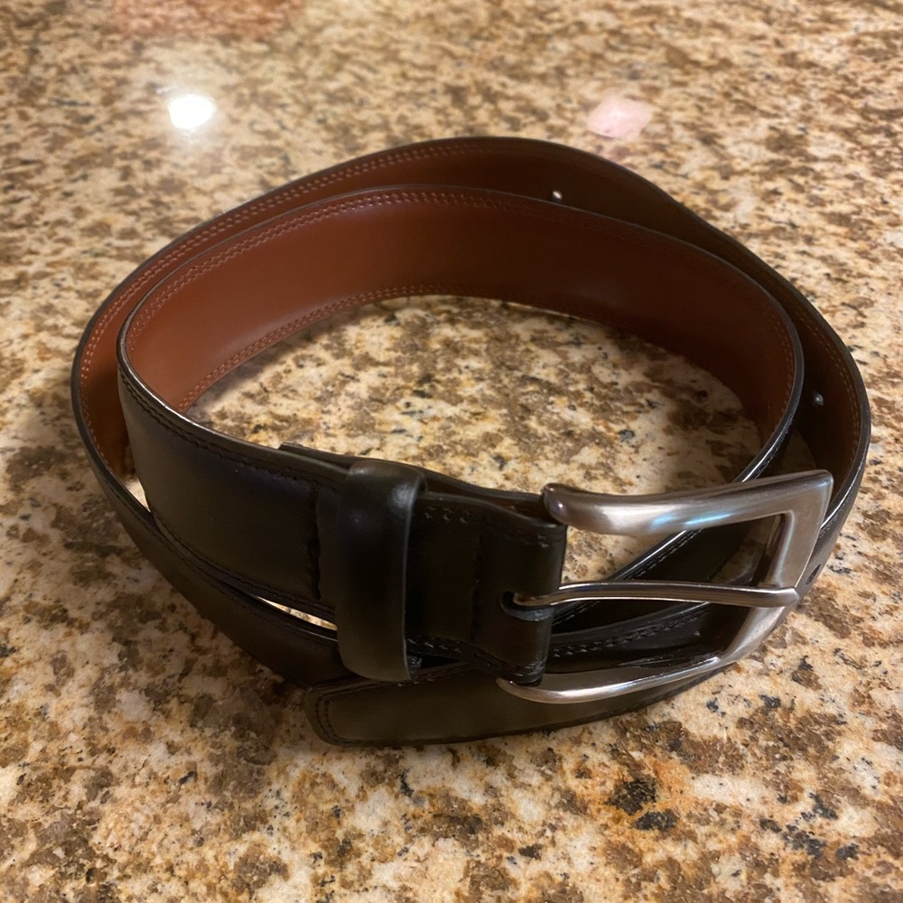 Black Original Penguin Belt - size 30
